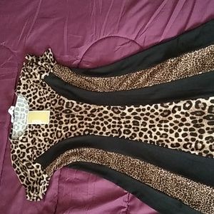 Dress Dark camel